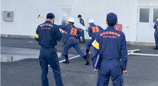 写真:総社市消防団協力事業所