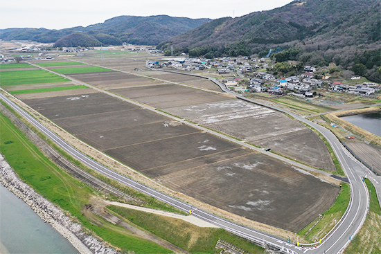 写真:令和3年度小田川付替整備工事(宮田堰)