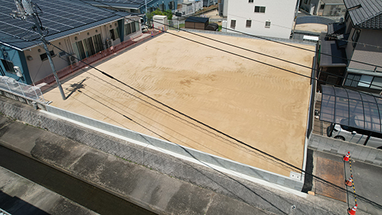 写真:社福)鶯園そうじゃ晴々造成工事(完成)